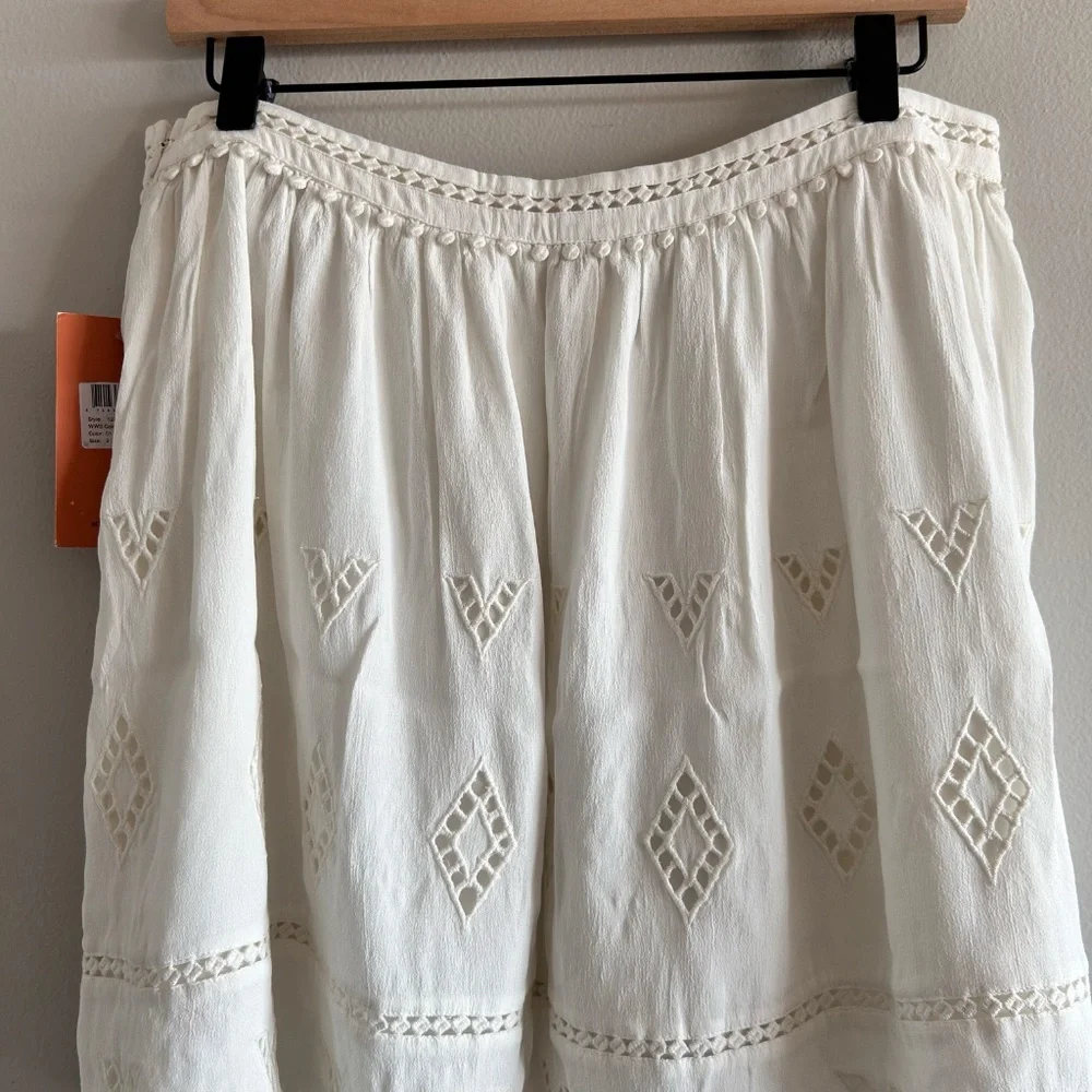 Scotch & Soda Beach Holiday Eyelet Skirt | Size 6 | NWT